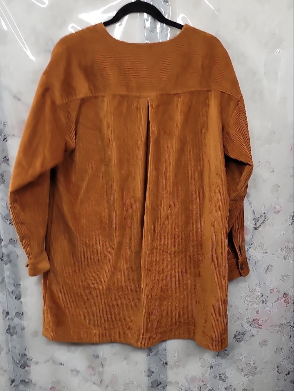 Christy Dawn The Candice Dress Cognac Corduroy Size Large - Picture 7 of 9